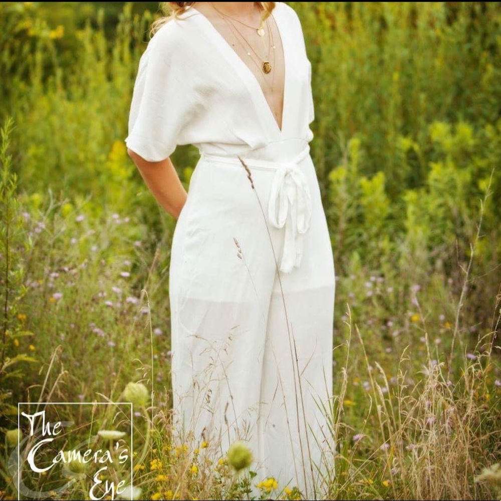 White jumpsuit